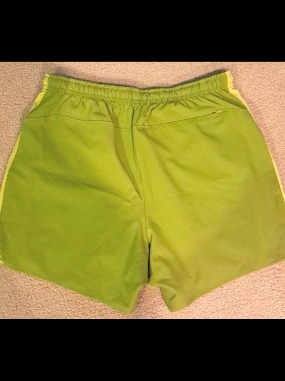 Outdoor Voices Mossy Green Athletic Shorts.